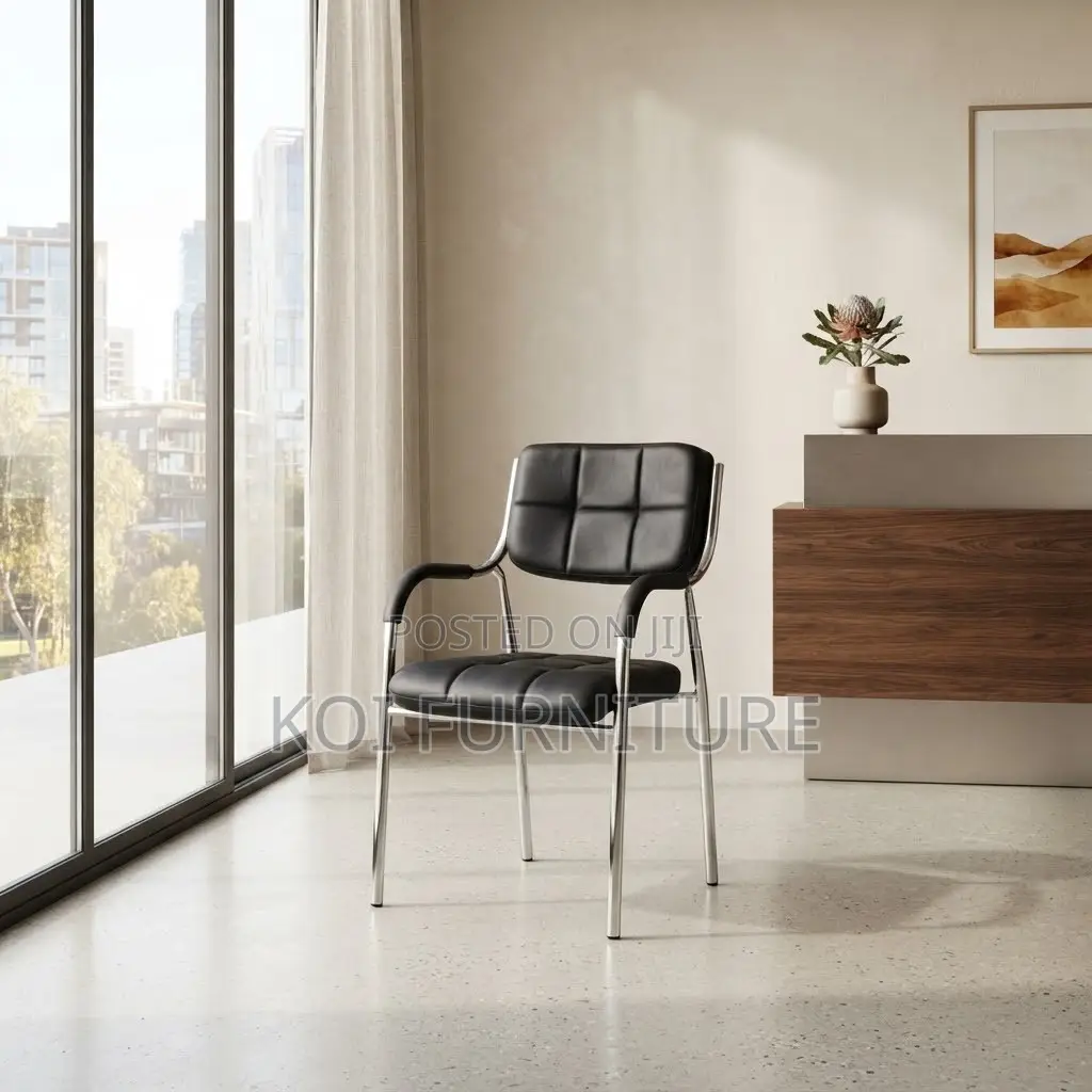 Office Chairs; Leather Reception Clinets and Guest Catalina Chairs