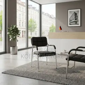 Office Chairs; Leather Reception Clinets and Guest Catalina Chairs