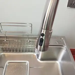 Stainless Steel Single Bowl Smart Kitchen Sink - Full Set