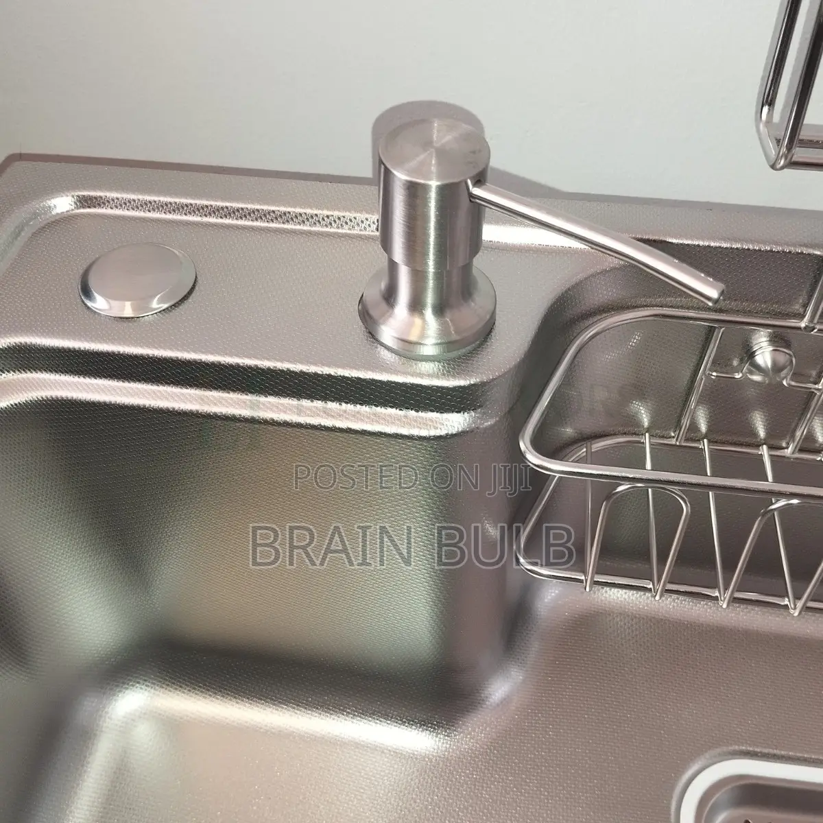 Stainless Steel Single Bowl Smart Kitchen Sink - Full Set