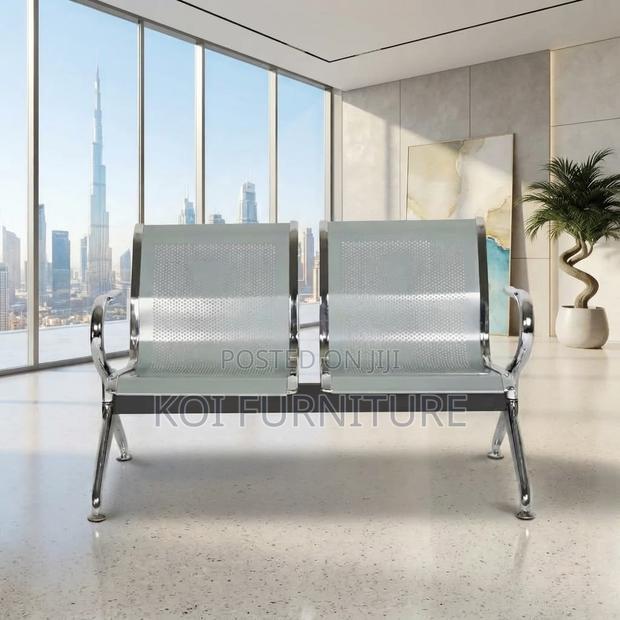 Office Benches; Two Seaters Rust Resistant Metallic Benches