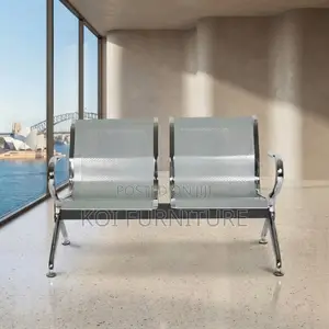 Office Benches; Two Seaters Rust Resistant Metallic Benches