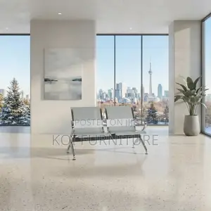 Office Benches; Two Seaters Rust Resistant Metallic Benches