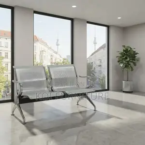 Office Benches; Two Seaters Rust Resistant Metallic Benches