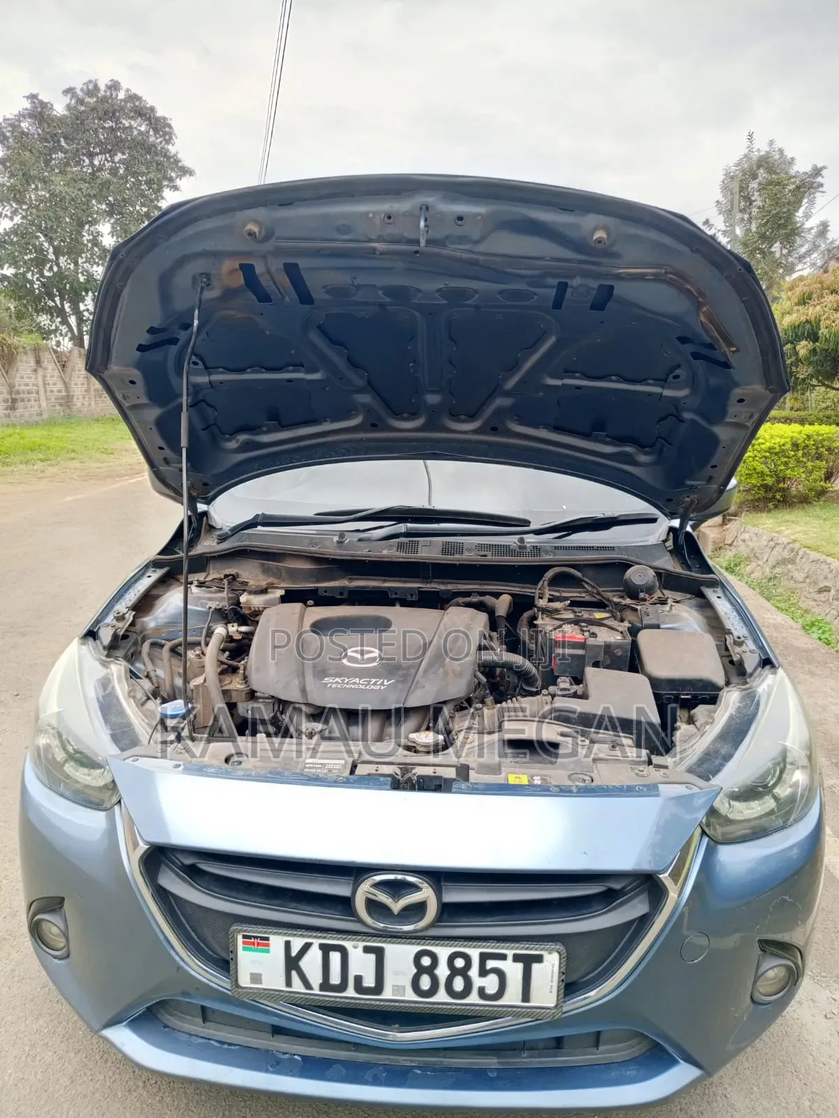 Mazda Demio 2014 Blue