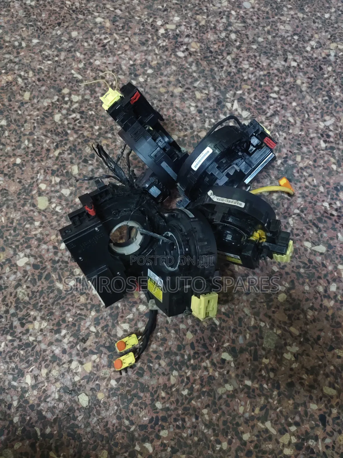 Spiral Cables With Steering Angle Sensor.