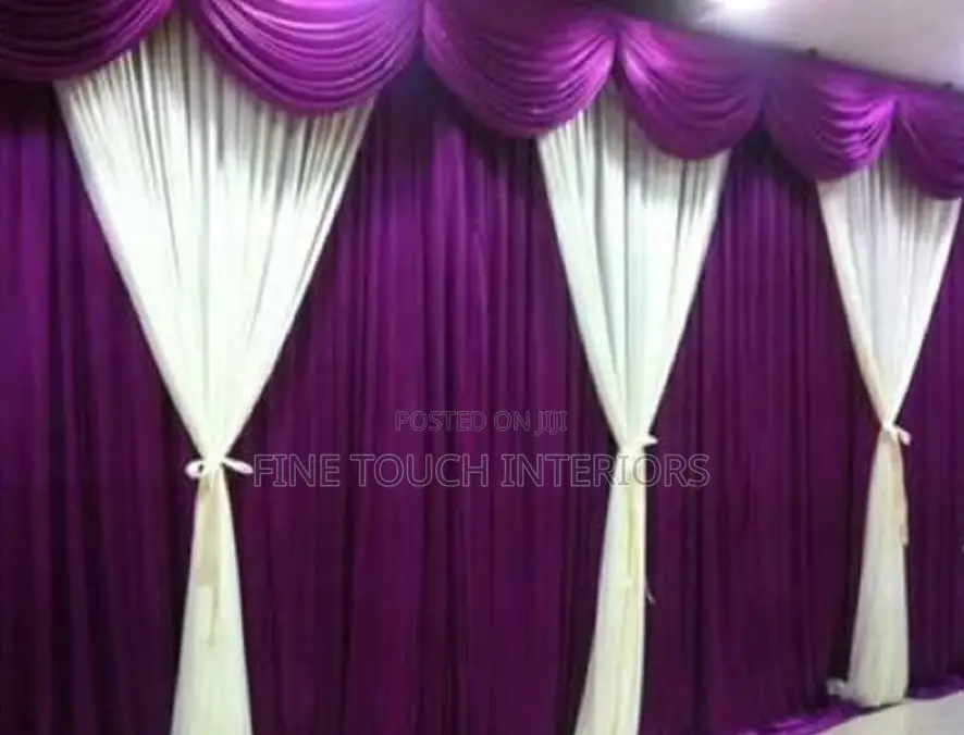 Church Backdrop Curtains