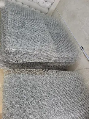 Galvanized Gabion Rock-Containment Baskets