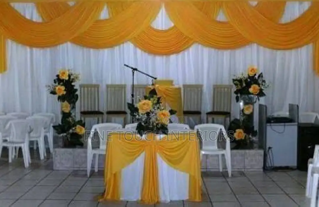 Church Curtains for Church Functions