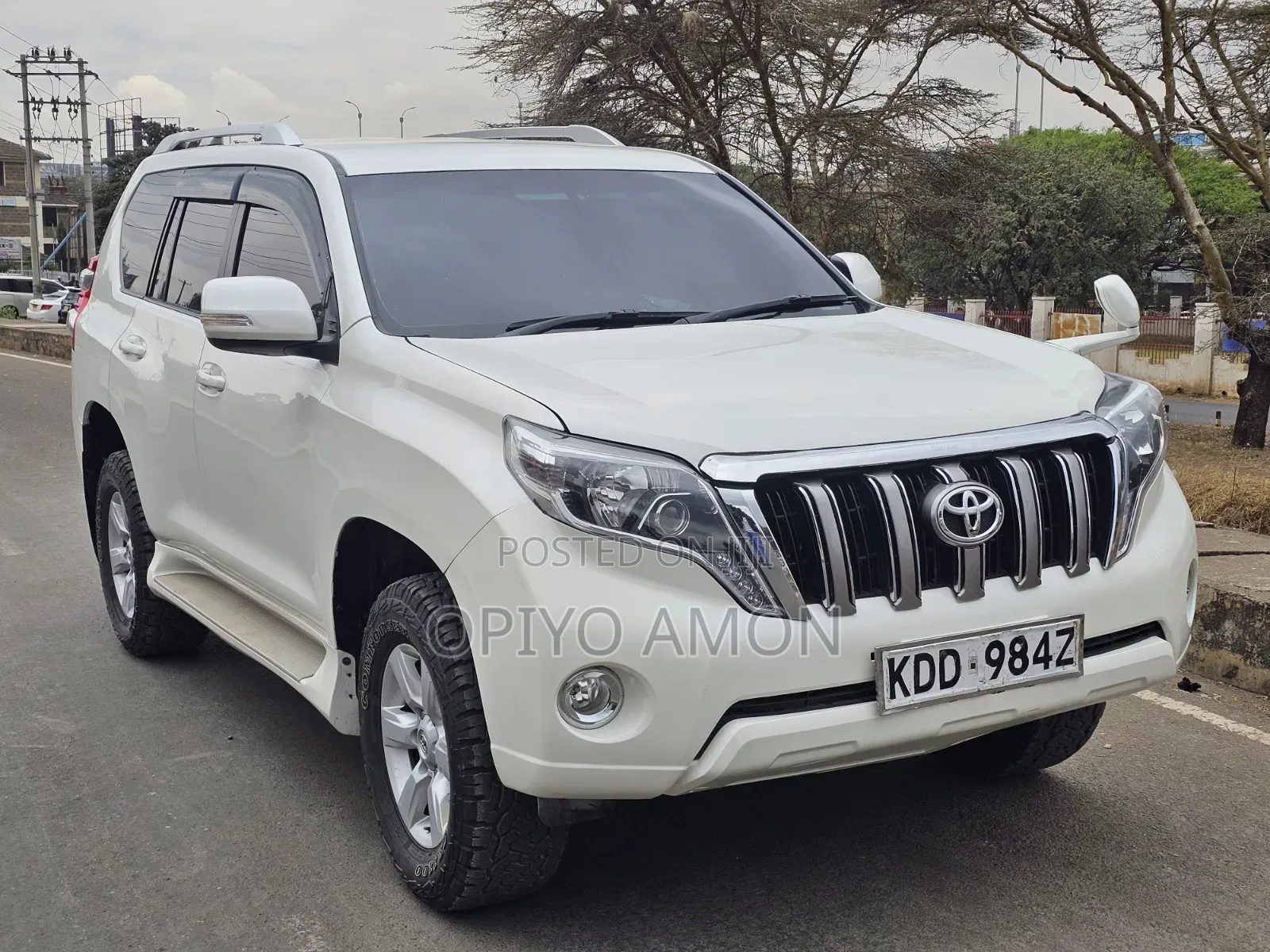 Toyota Land Cruiser Prado 2014 White