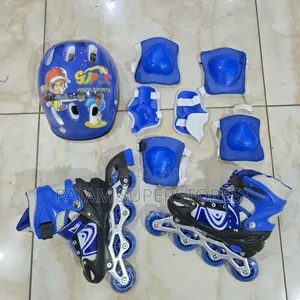 Adjustable Inline Roller Skates With Gears