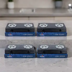 Hot Sale OLELON Stainless Steel Table Top 2 Burner Cookers