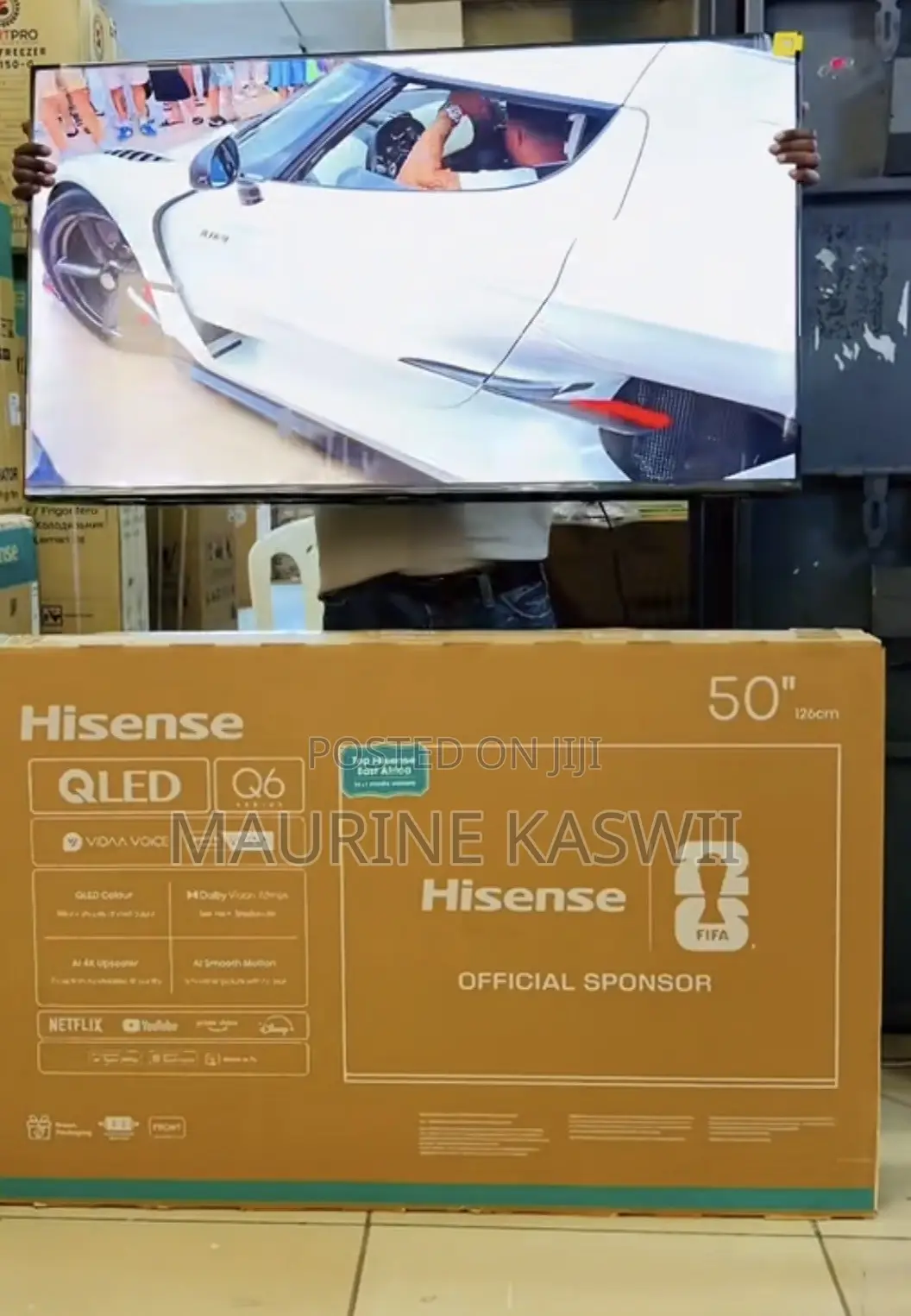 Hisense 50”q6n Qled Smart (2025)