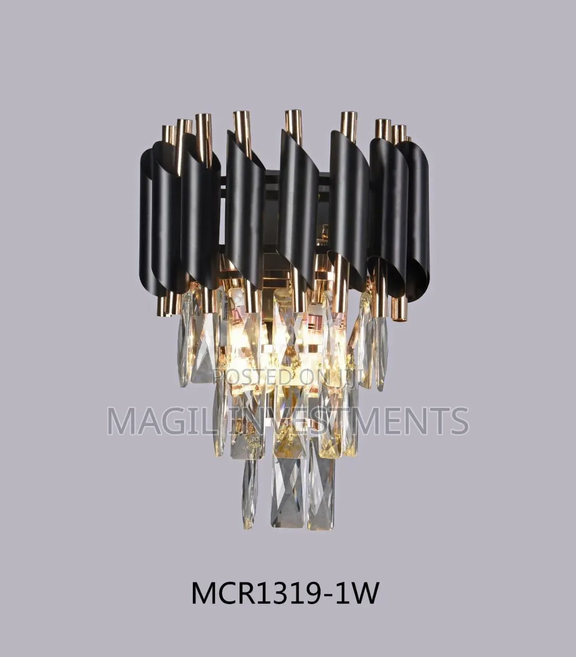 Crystal Wall Bracket Light