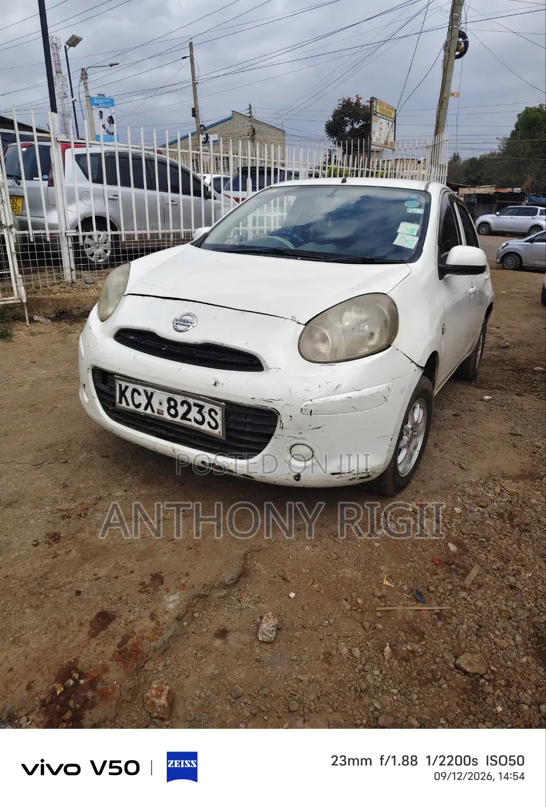 Nissan March 1.2 FWD 2012 White