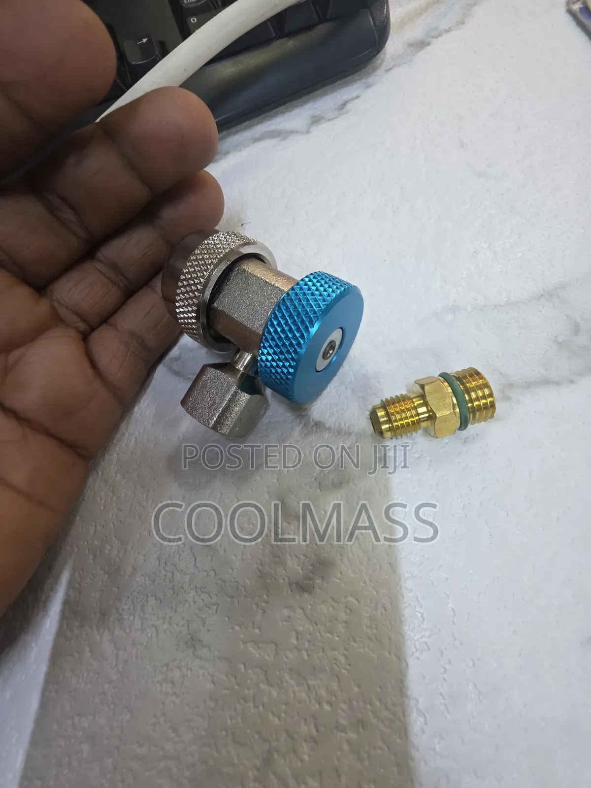 Refrigerant R134a Charging Copler Low Side in Nairobi Kenya