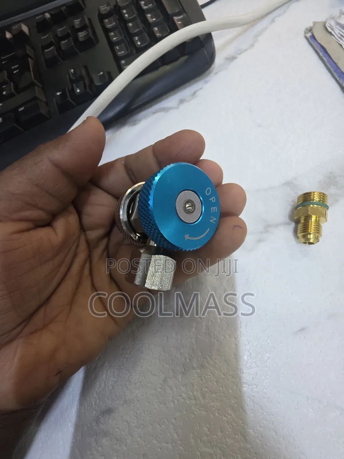 Refrigerant R134a Charging Copler Low Side in Nairobi Kenya