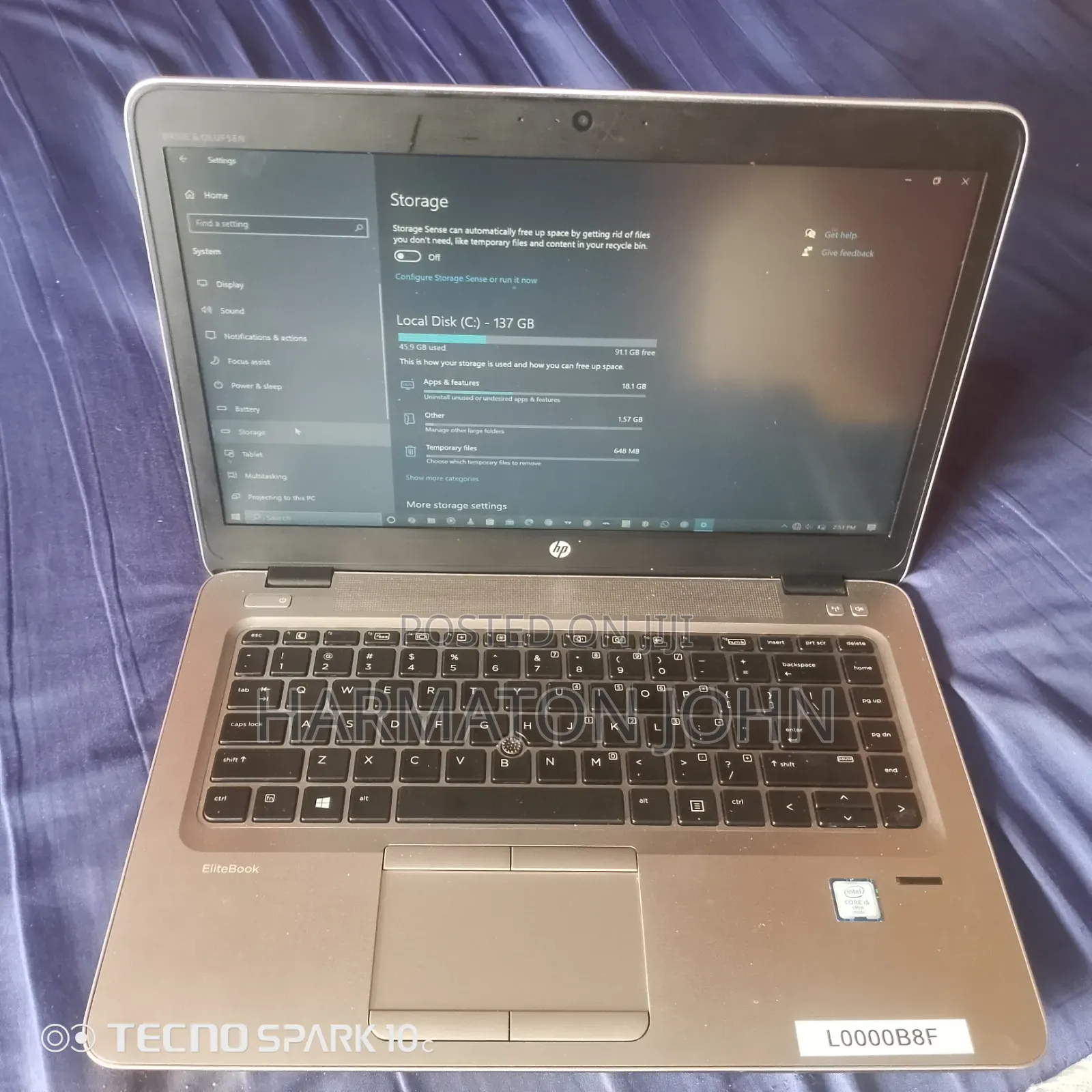 Laptop HP EliteBook 840 G3 8GB Intel Core i5 SSD 256GB