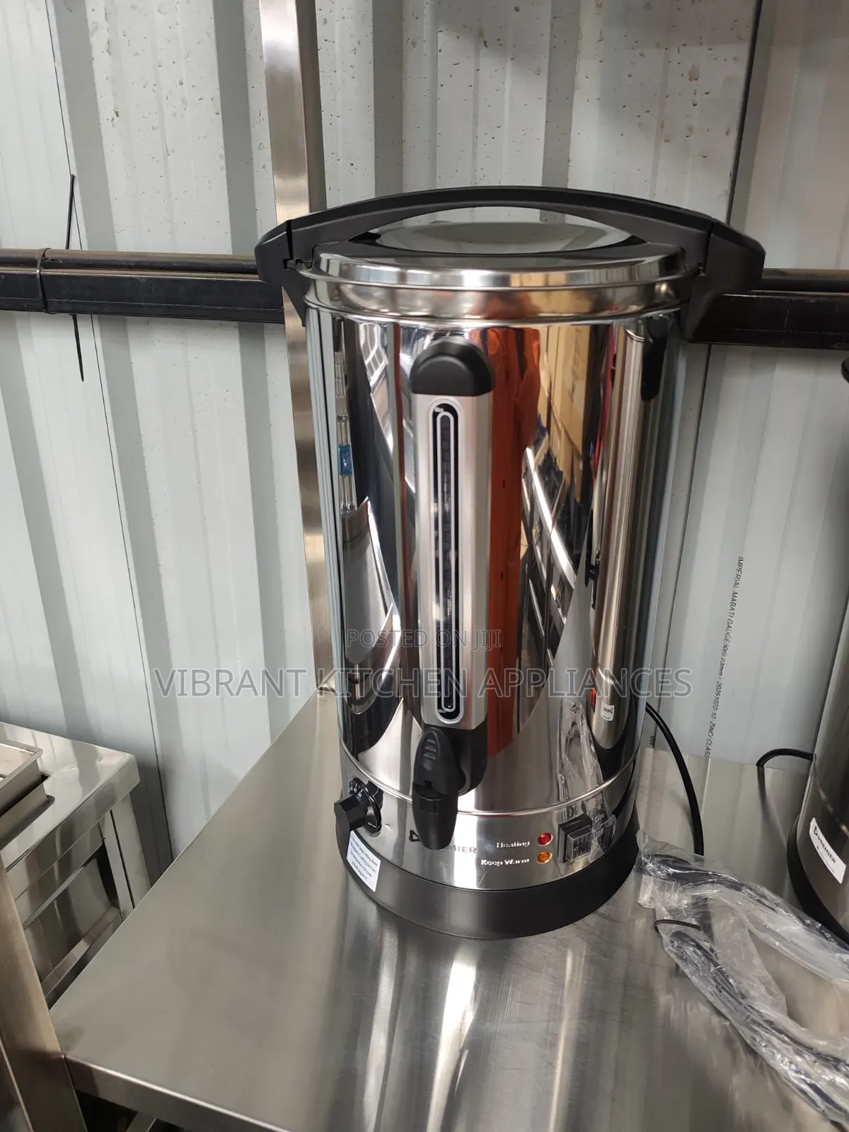 20-Litre Stainless Steel Commercial Tea Urn