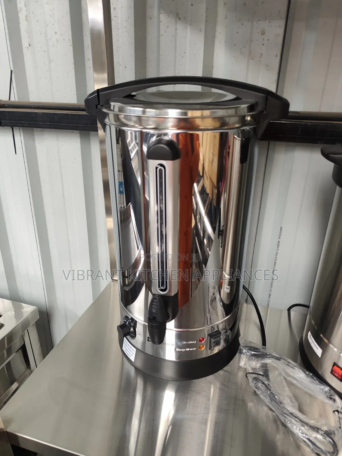 20-Litre Stainless Steel Commercial Tea Urn