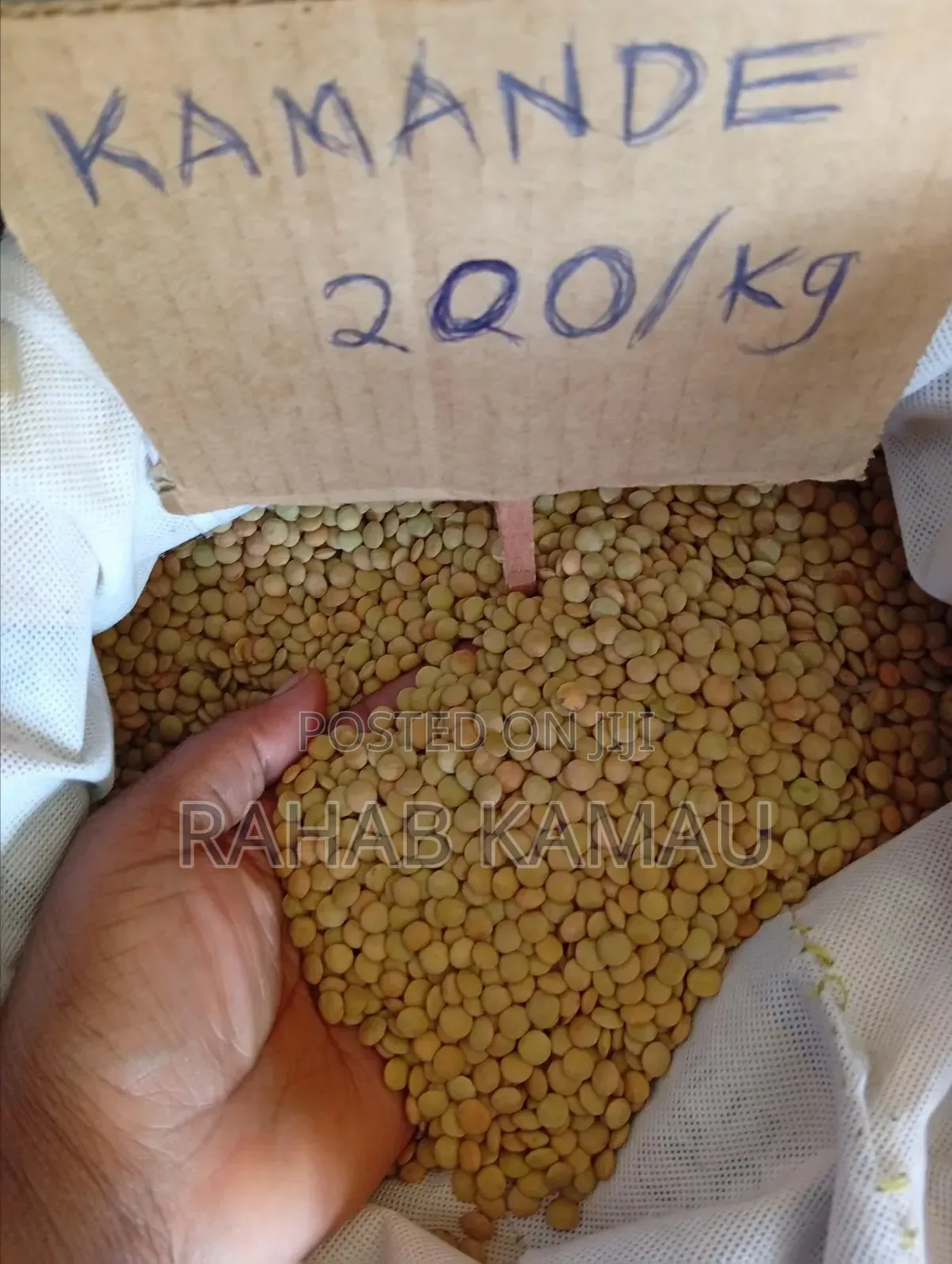 Kamande /Lentils Ksh200/ Kg