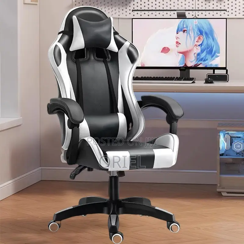 Racing-Style Ergonomic Gaming Chair – High-Back Computer Gaming Seat