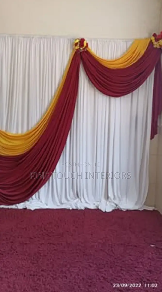 Church Curtains for Church Stages Entrances