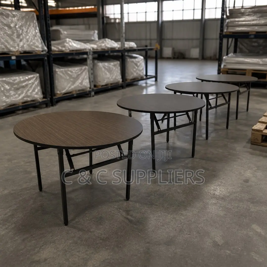 Round Folding Meeting Table-1500mm