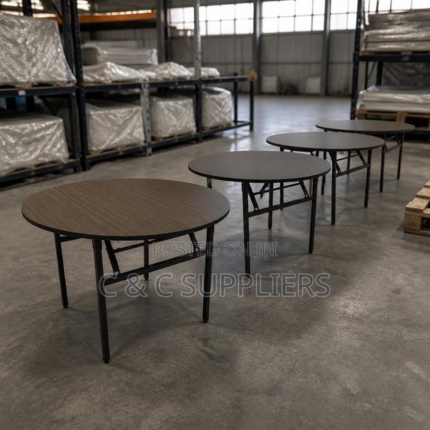 Round Folding Meeting Table-1500mm - thumbnail 6