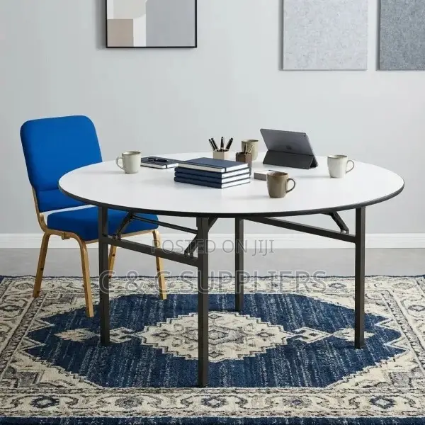 Round Folding Meeting Table-1500mm
