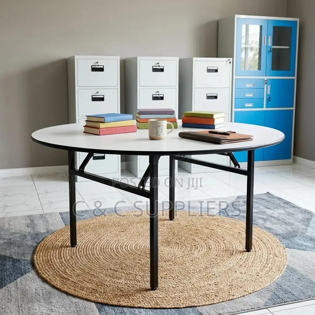 Round Folding Meeting Table-1500mm