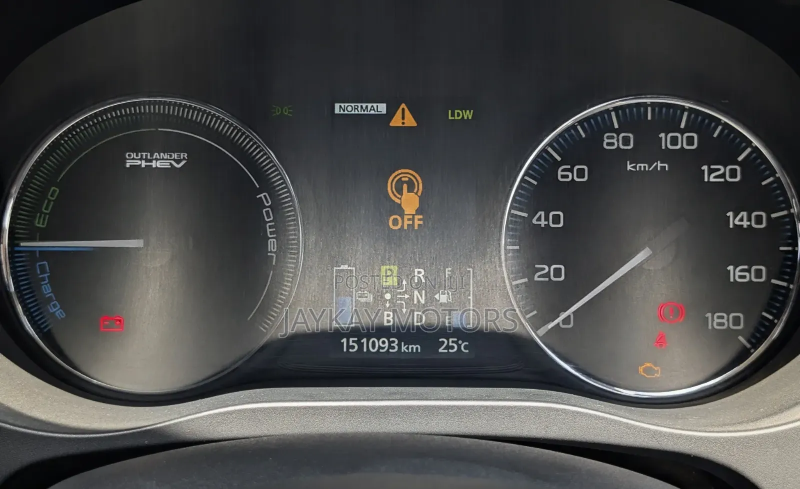 Mitsubishi Outlander 2.0 PHEV AWD 2014 Blue