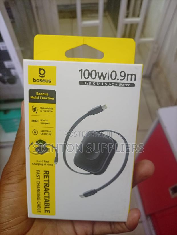 Baseus Free2Pull Retractable USB-C Cable 100W