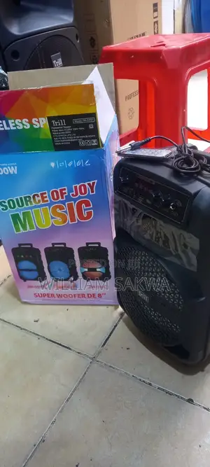 DE8" Wireless Sound and Light Party System