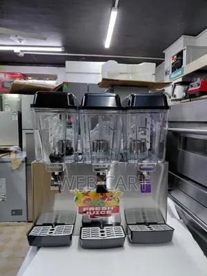 Commercial 3 Tank Juice Dispenser