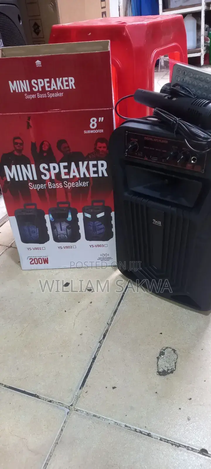 8-Inch YS-V802 Mini Speaker