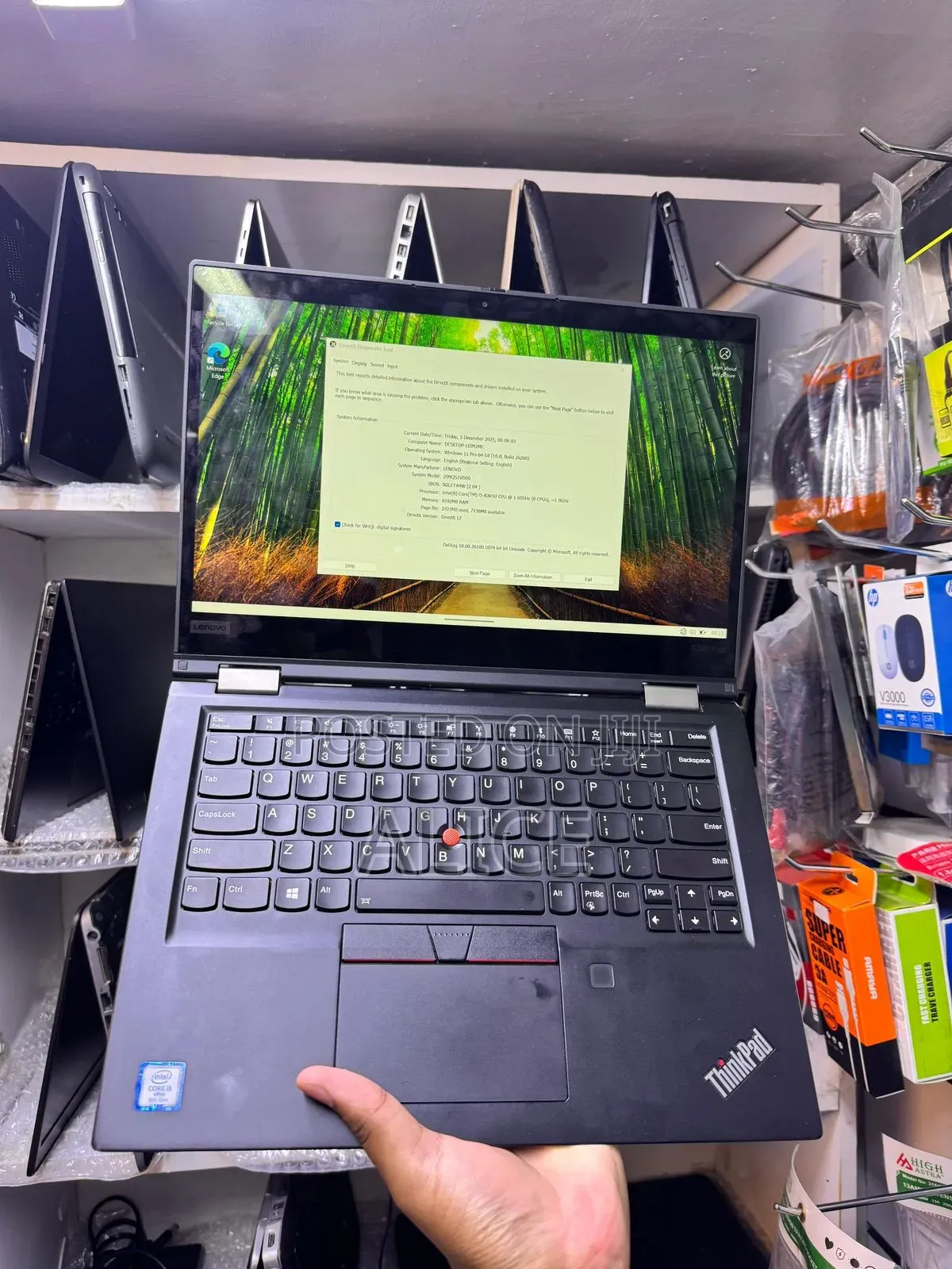 New Laptop Lenovo ThinkPad X1 Yoga 8GB Intel Core i5 SSD 256GB