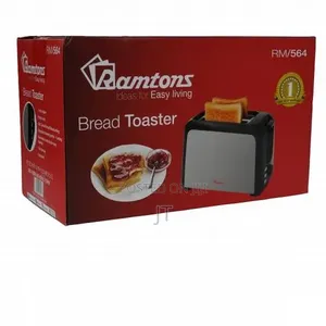 Ramtons RM/564 2-Slice Stainless Steel Pop-Up Toaster