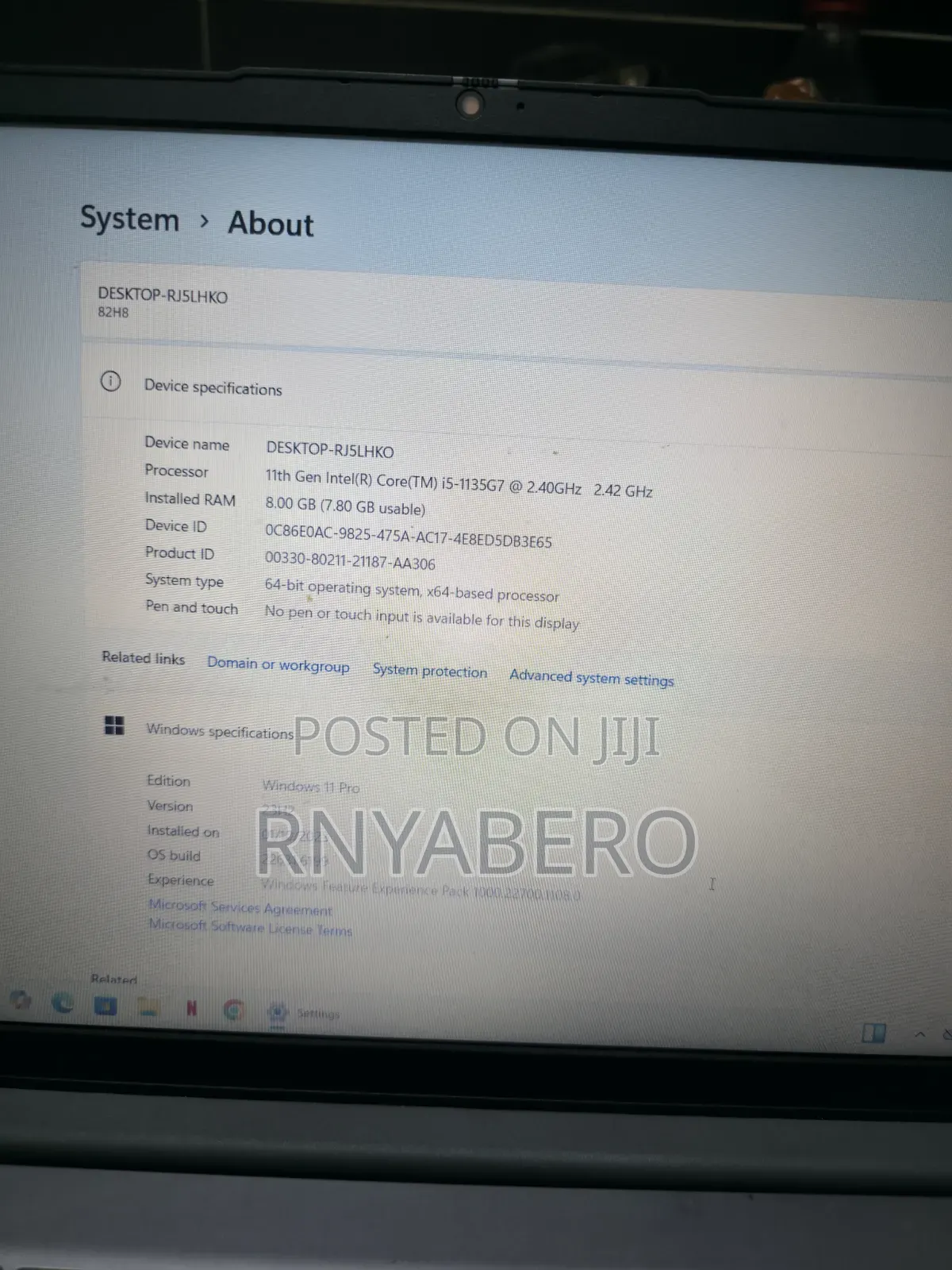 Laptop Lenovo Ideapad 3 8GB Intel Core i5 HDD 500GB
