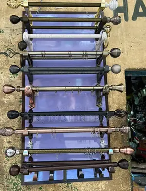 High-Quality Jua Kali Curtain Rods