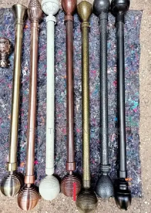 High-Quality Jua Kali Curtain Rods