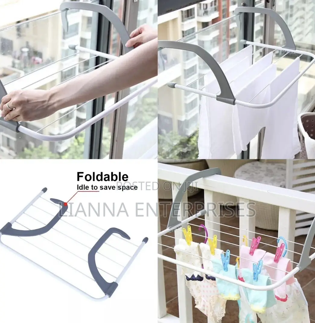 Foldable Clothes Drying Rack