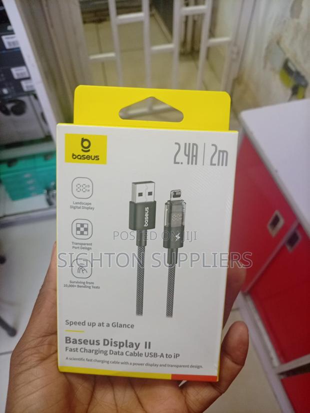 Baseus Display 2 Fast Charging Data Cable