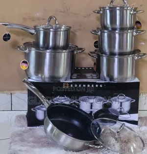 12 PCS Edenberg Stainless Sufuria