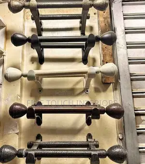 Custom Jua Kali Curtain Rods