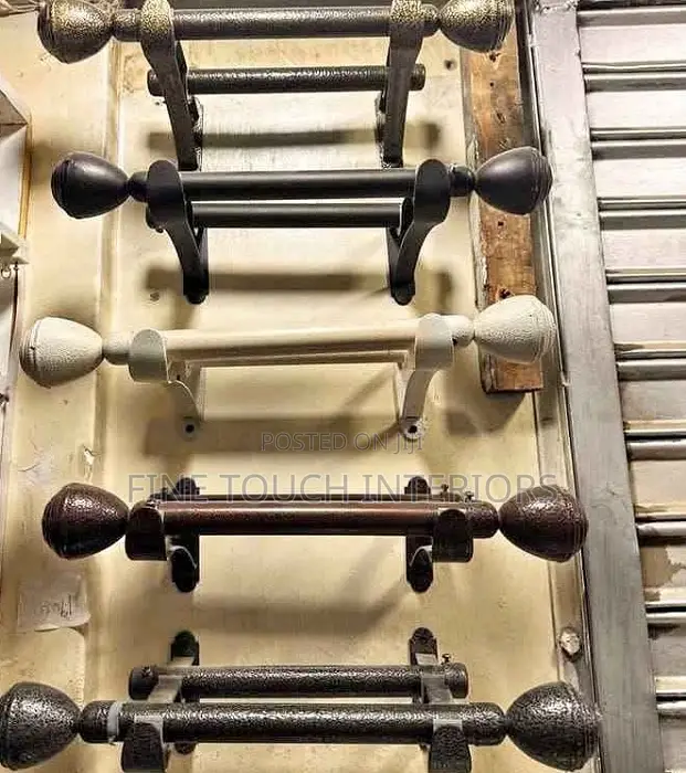 Custom Jua Kali Curtain Rods