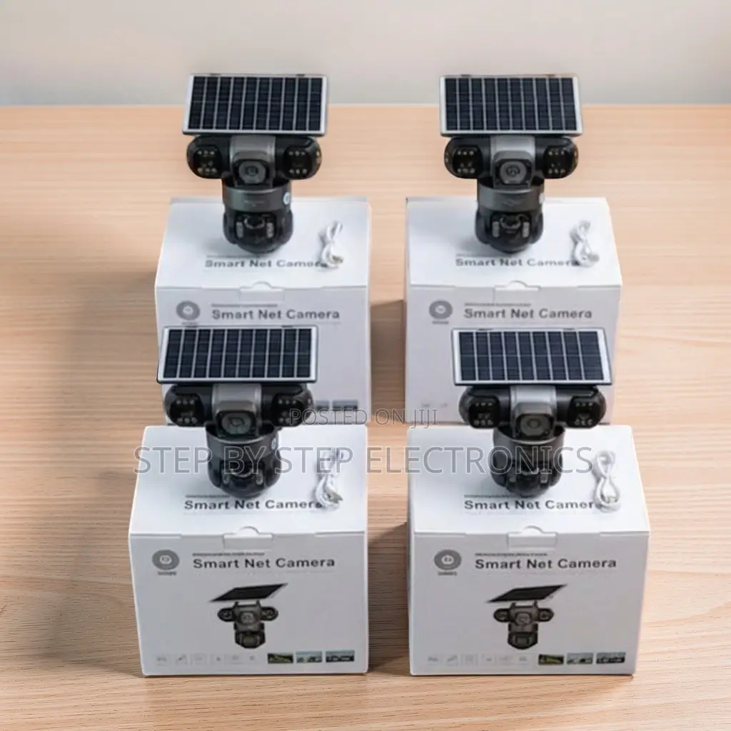 Outdoor Security Two-Way Audio 20MP 4G PTZ Triple Lens Solar Cameras