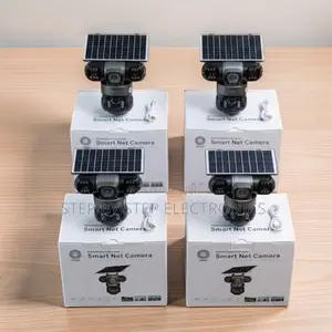Outdoor Security Two-Way Audio 20MP 4G PTZ Triple Lens Solar Cameras