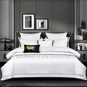 Luxury Satin Duvet Set – Extra King (7x8), 4pc Set
