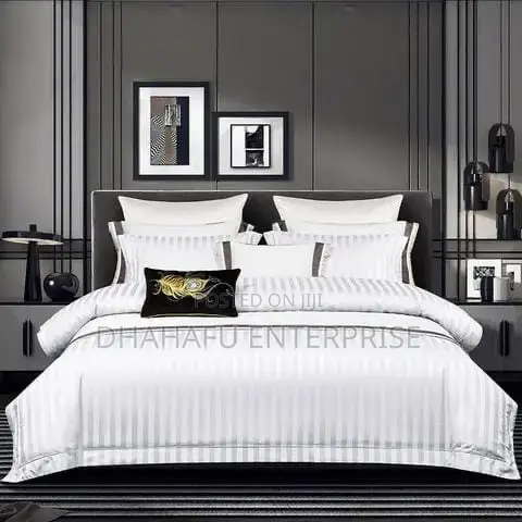 Luxury Satin Duvet Set – Extra King (7x8), 4pc Set